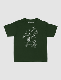 bunny hop baby tee - In Print We Trust