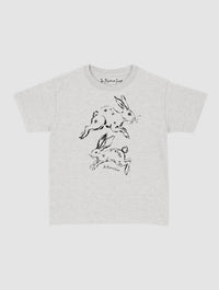 bunny hop baby tee - In Print We Trust
