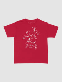 bunny hop baby tee - In Print We Trust
