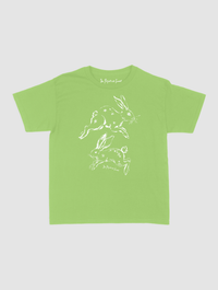 bunny hop baby tee - In Print We Trust