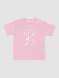 bunny hop baby tee - In Print We Trust