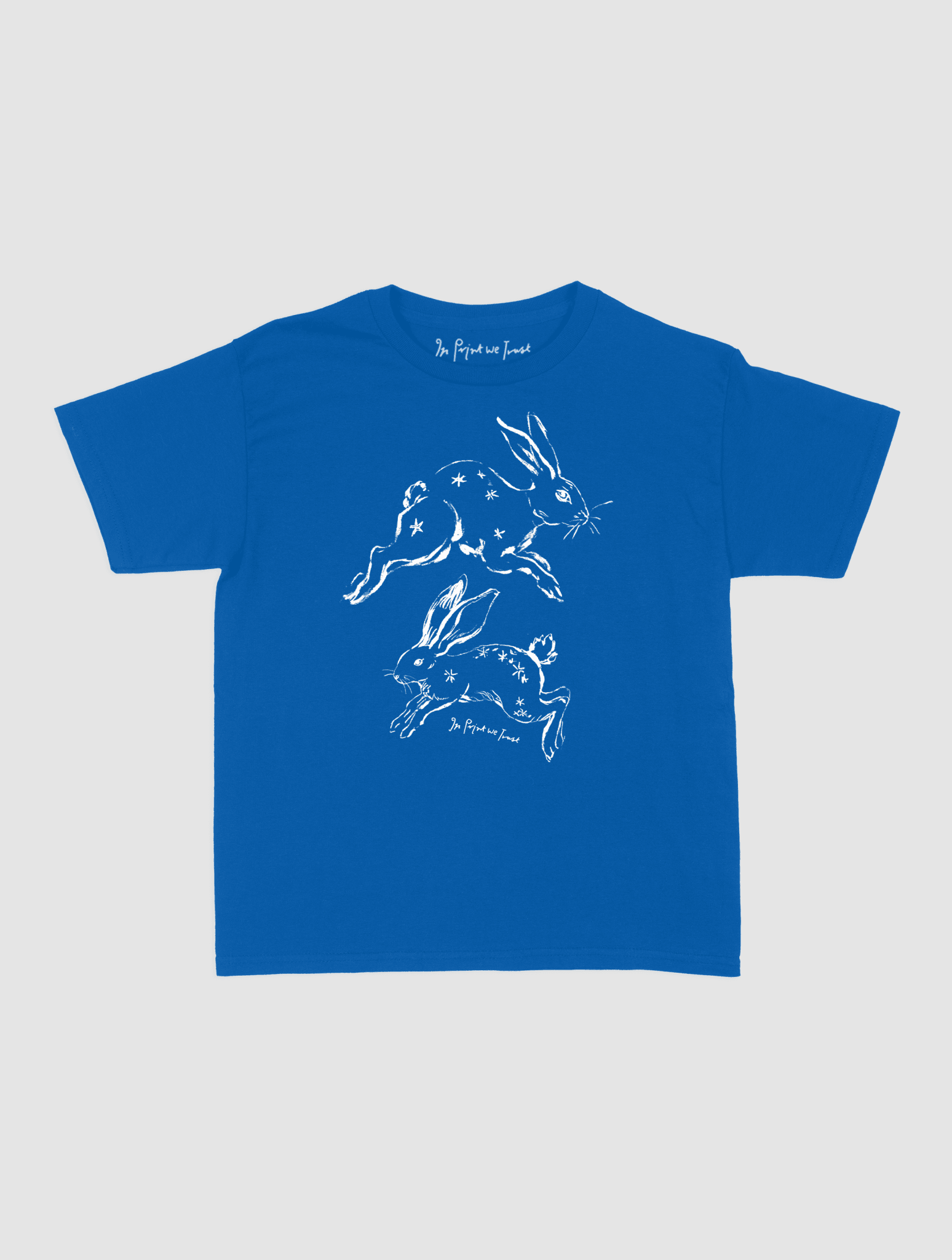 bunny hop baby tee - In Print We Trust
