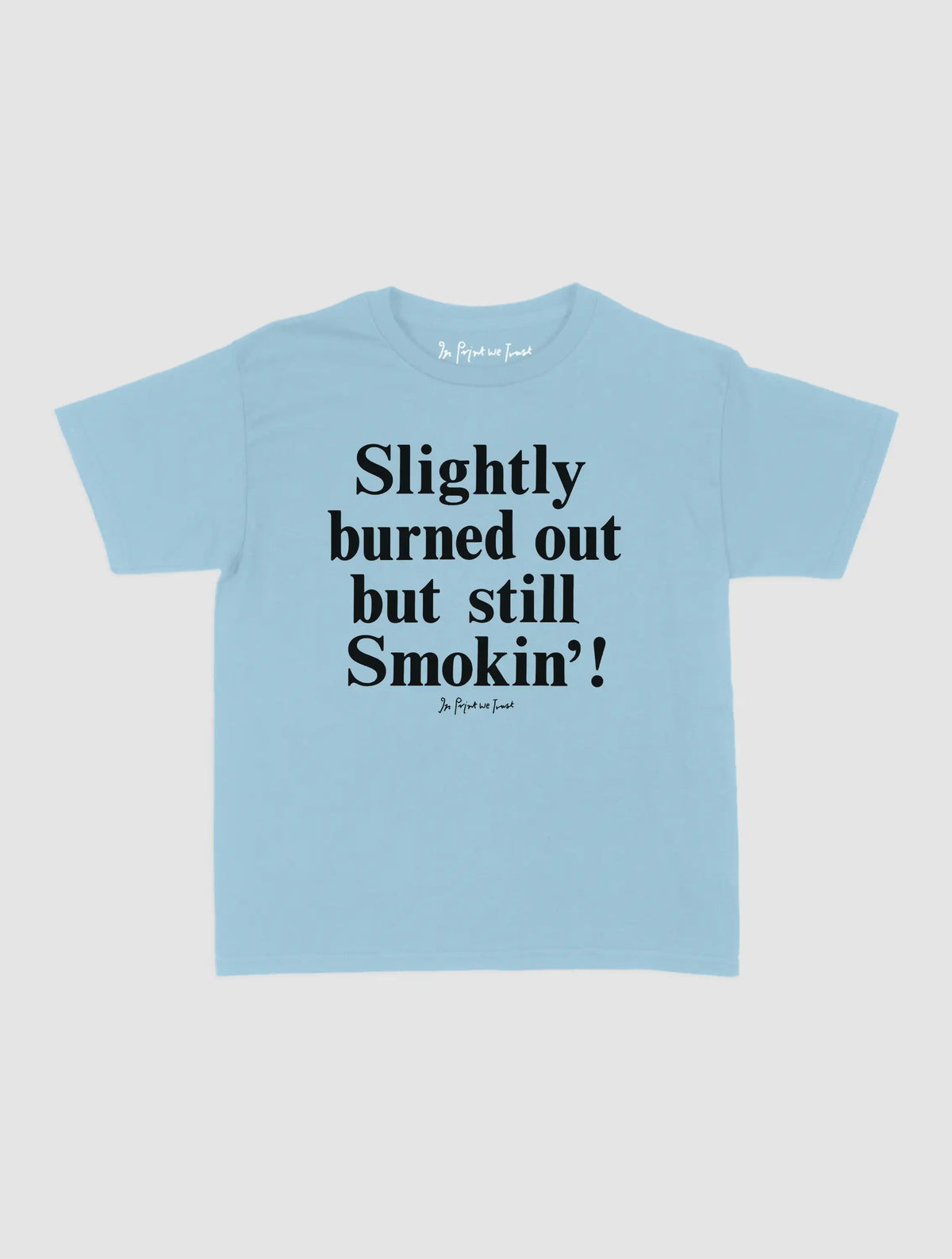 burned out baby tee