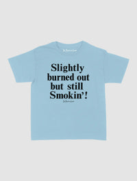 burned out baby tee