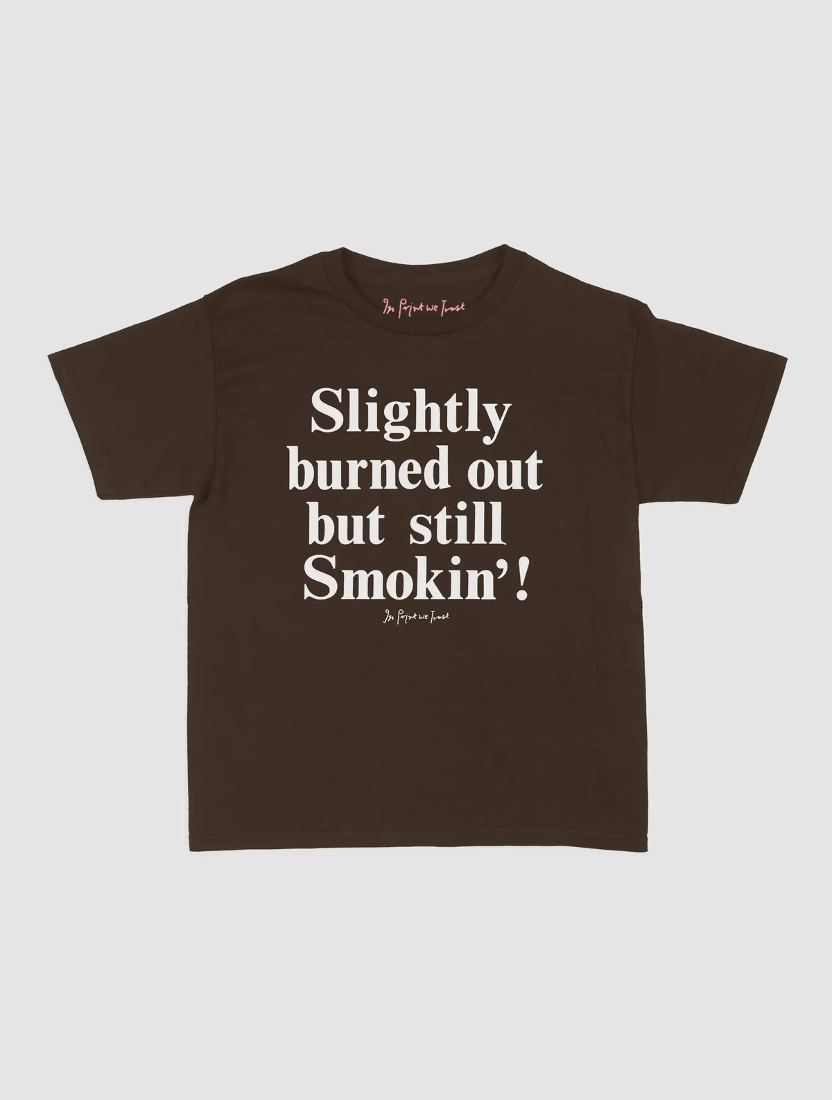 burned out baby tee