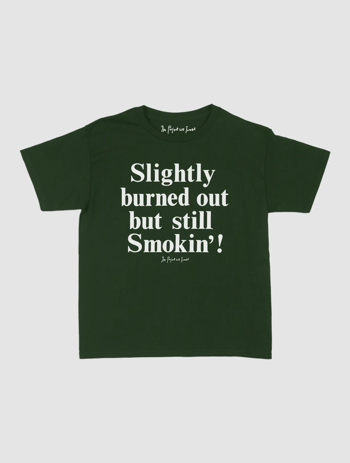burned out baby tee