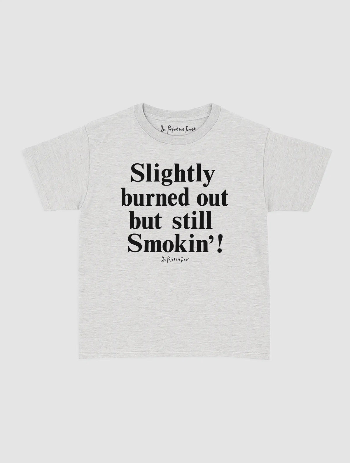 burned out baby tee