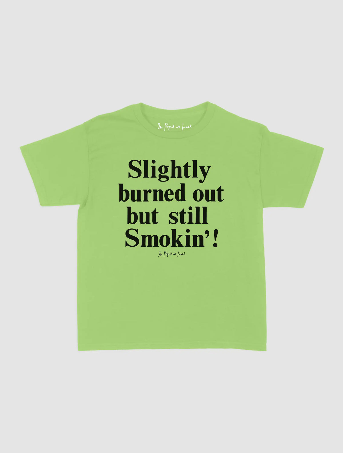 burned out baby tee