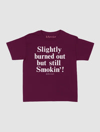 burned out baby tee