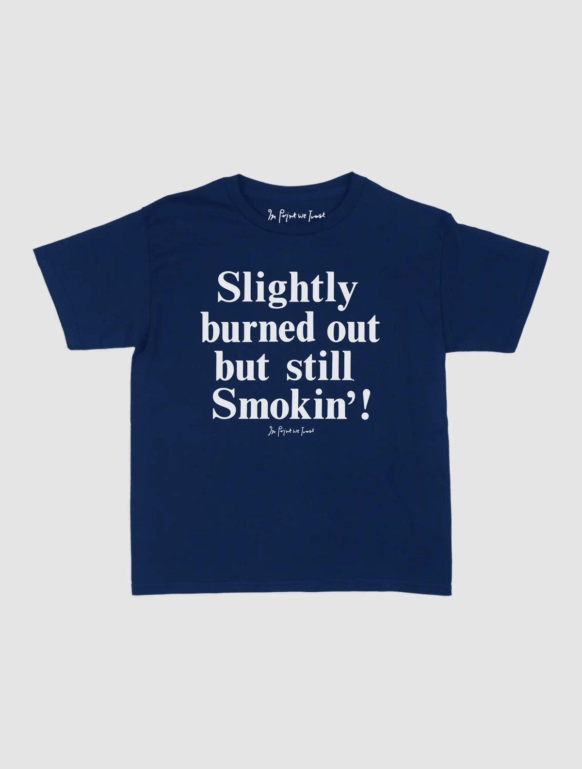 burned out baby tee