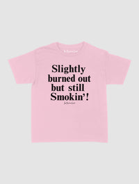 burned out baby tee