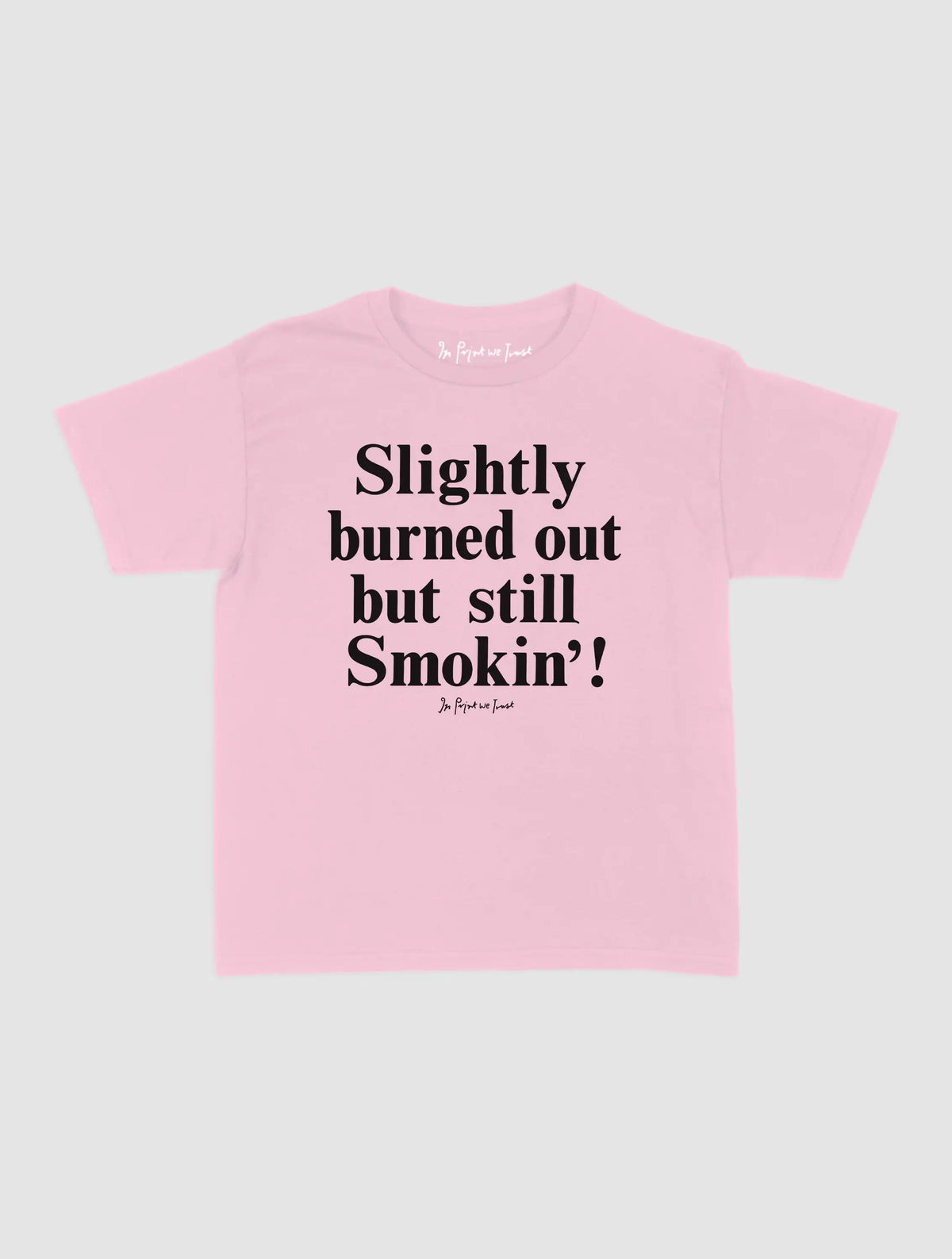 burned out baby tee