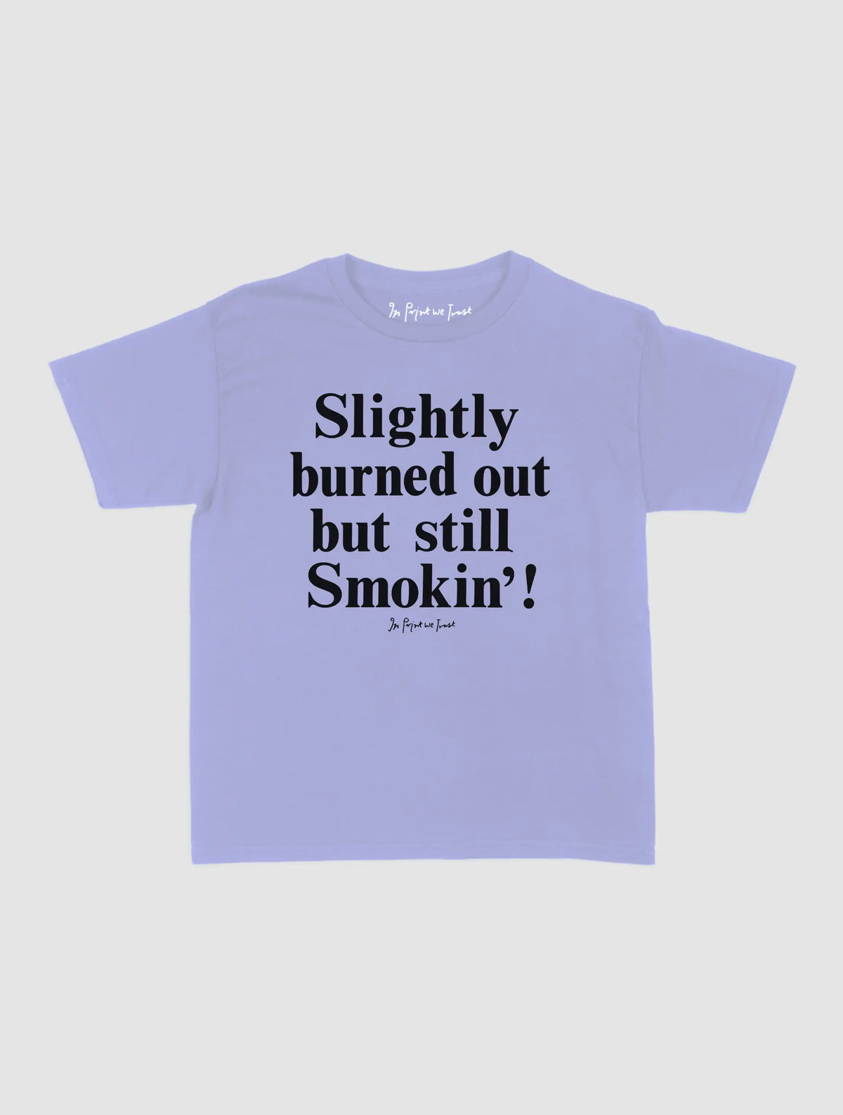 burned out baby tee