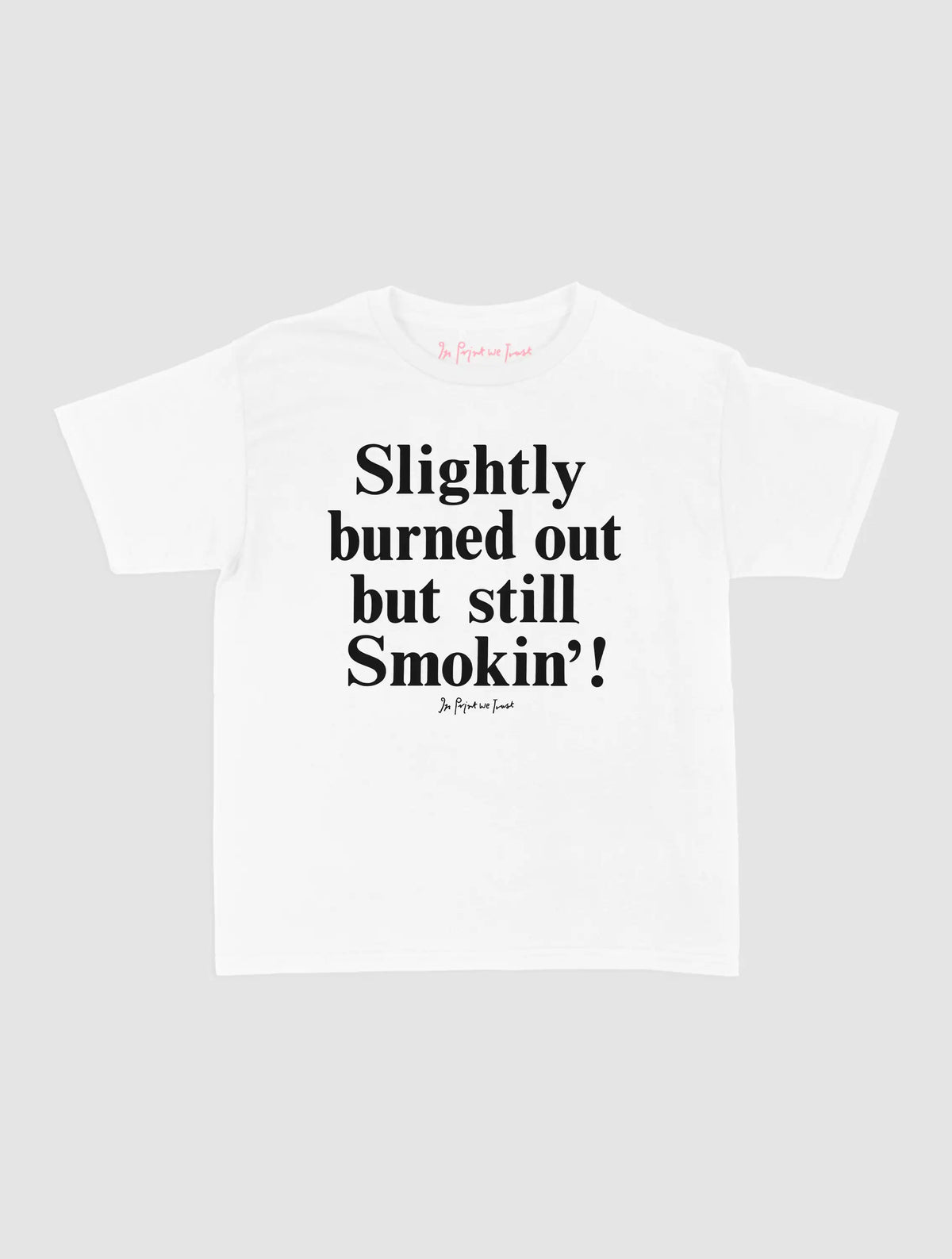 burned out baby tee