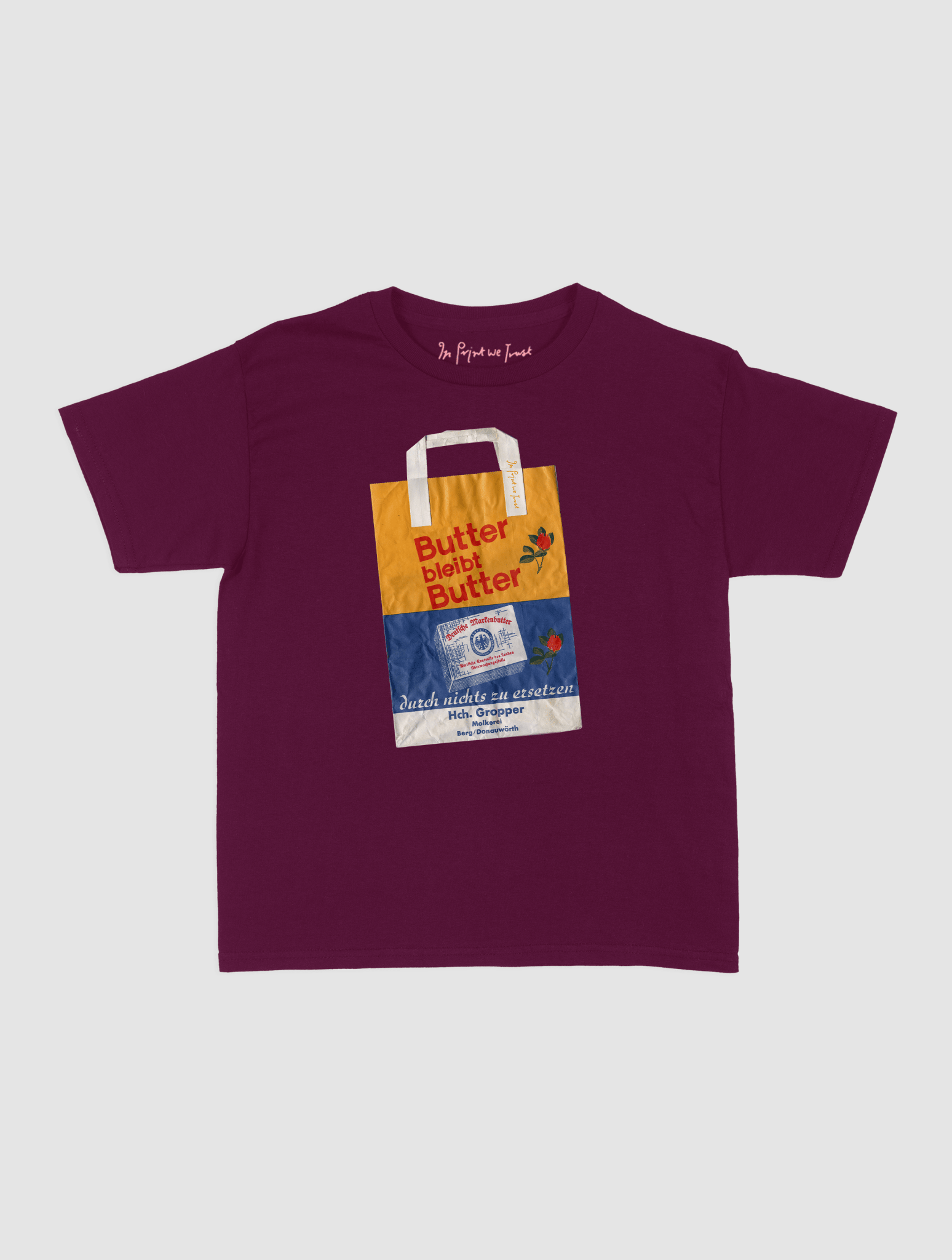 butter baby tee - In Print We Trust
