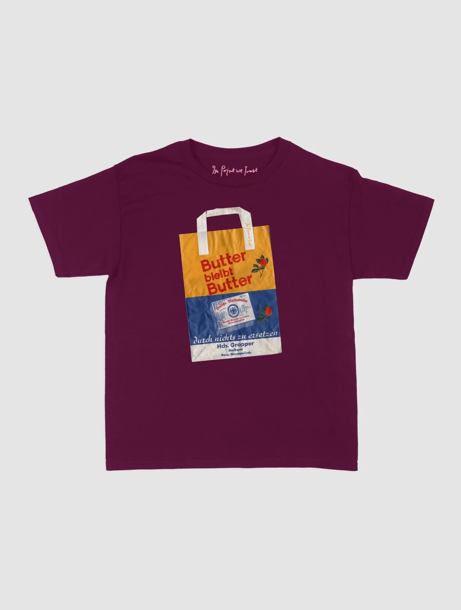 butter baby tee - In Print We Trust