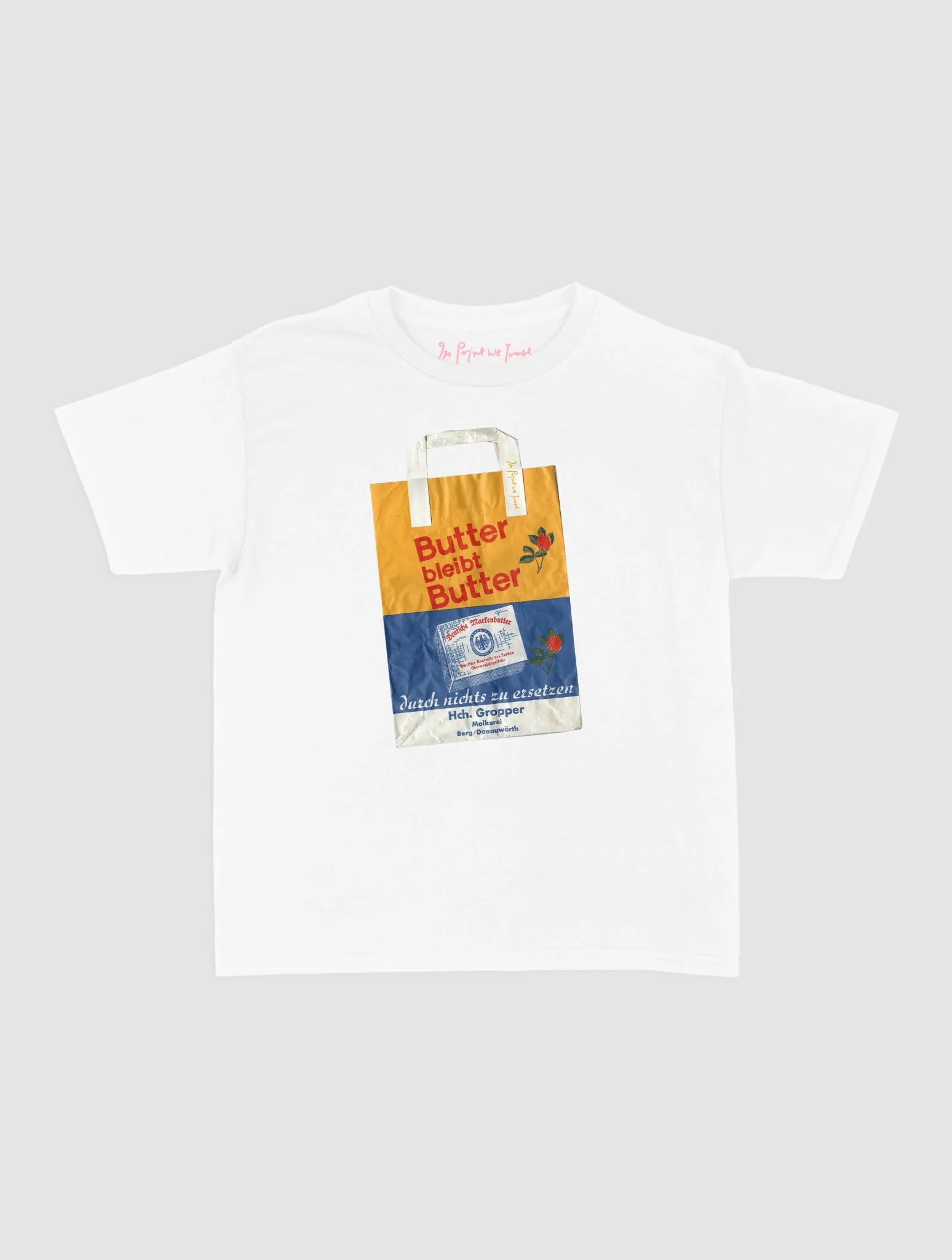 butter baby tee - In Print We Trust