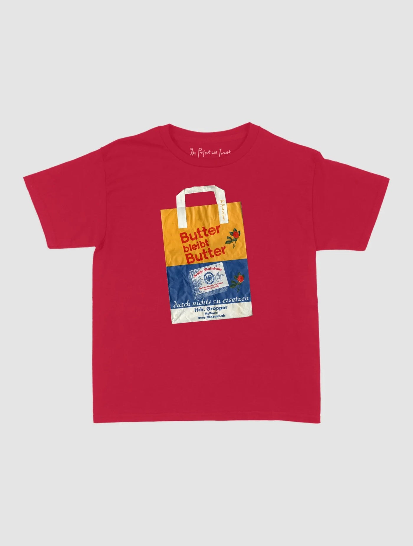 butter baby tee - In Print We Trust