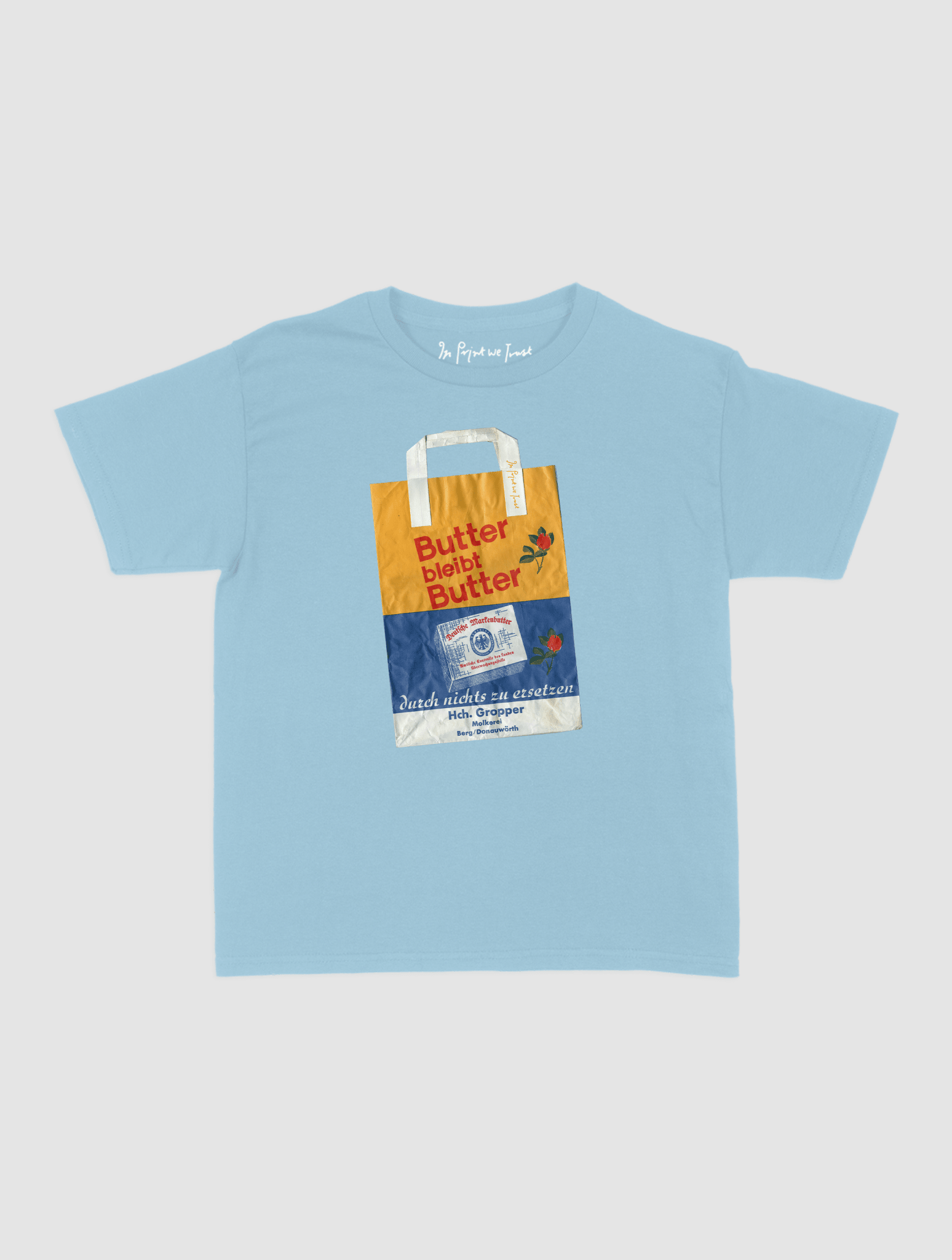 butter baby tee - In Print We Trust