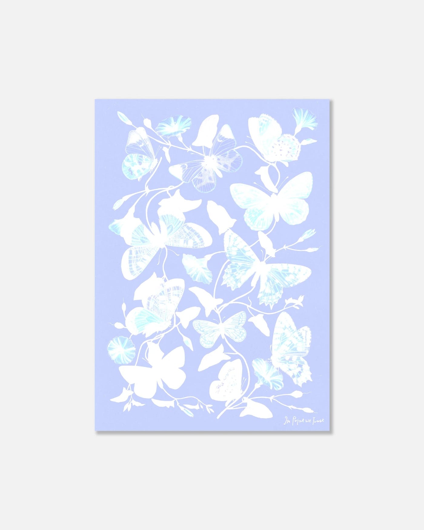 butterflies poster print - In Print We Trust