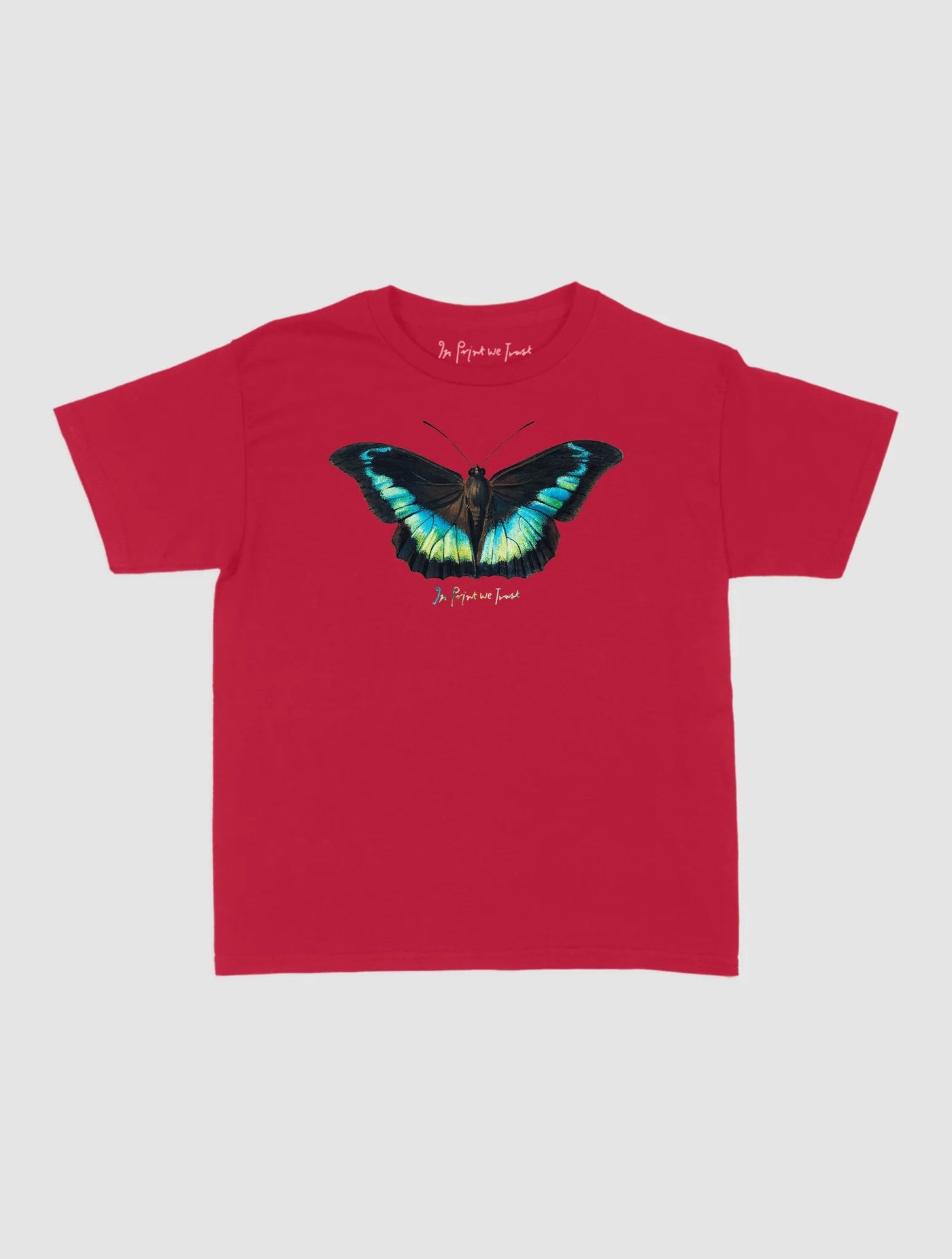 butterfly baby tee - In Print We Trust