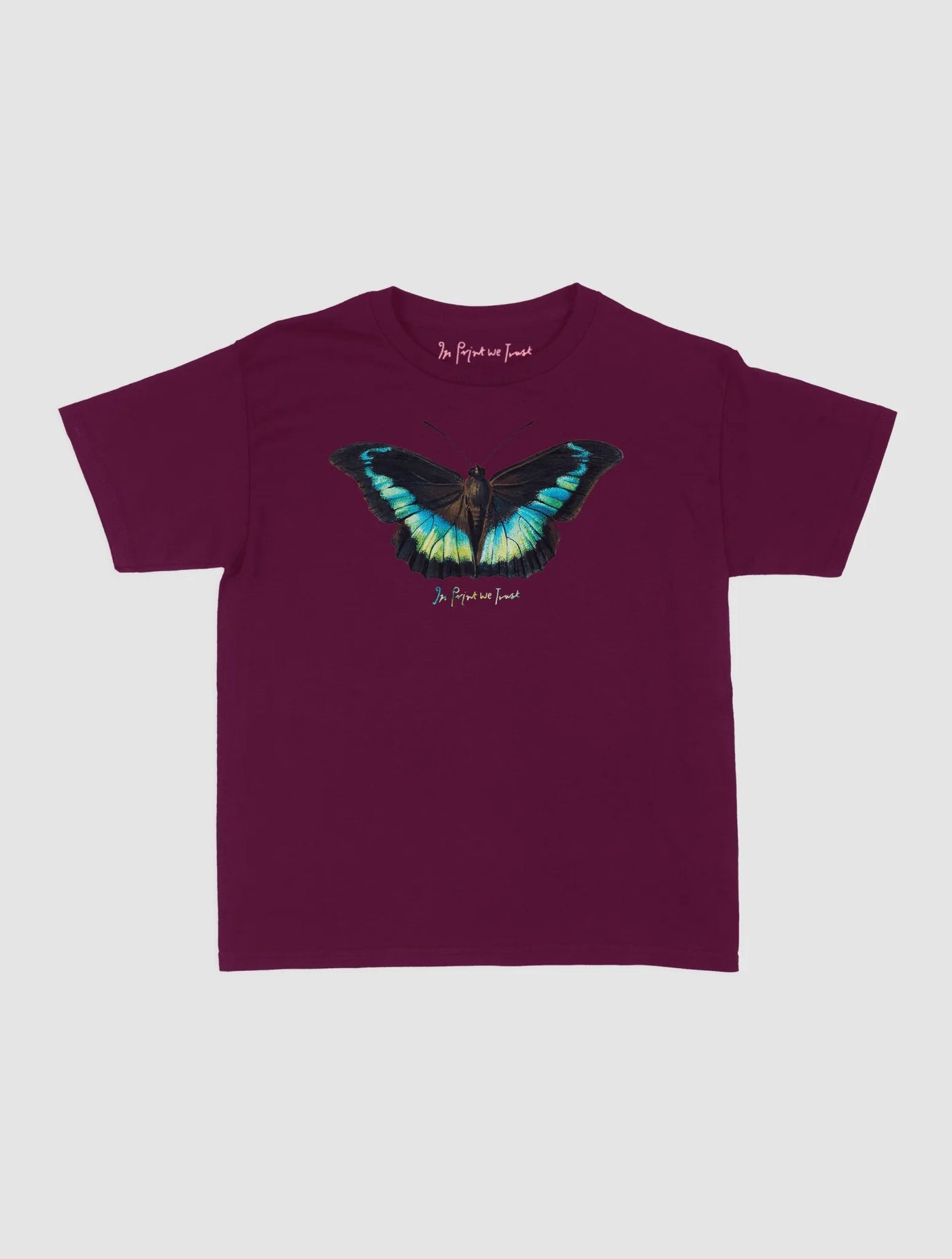 butterfly baby tee - In Print We Trust