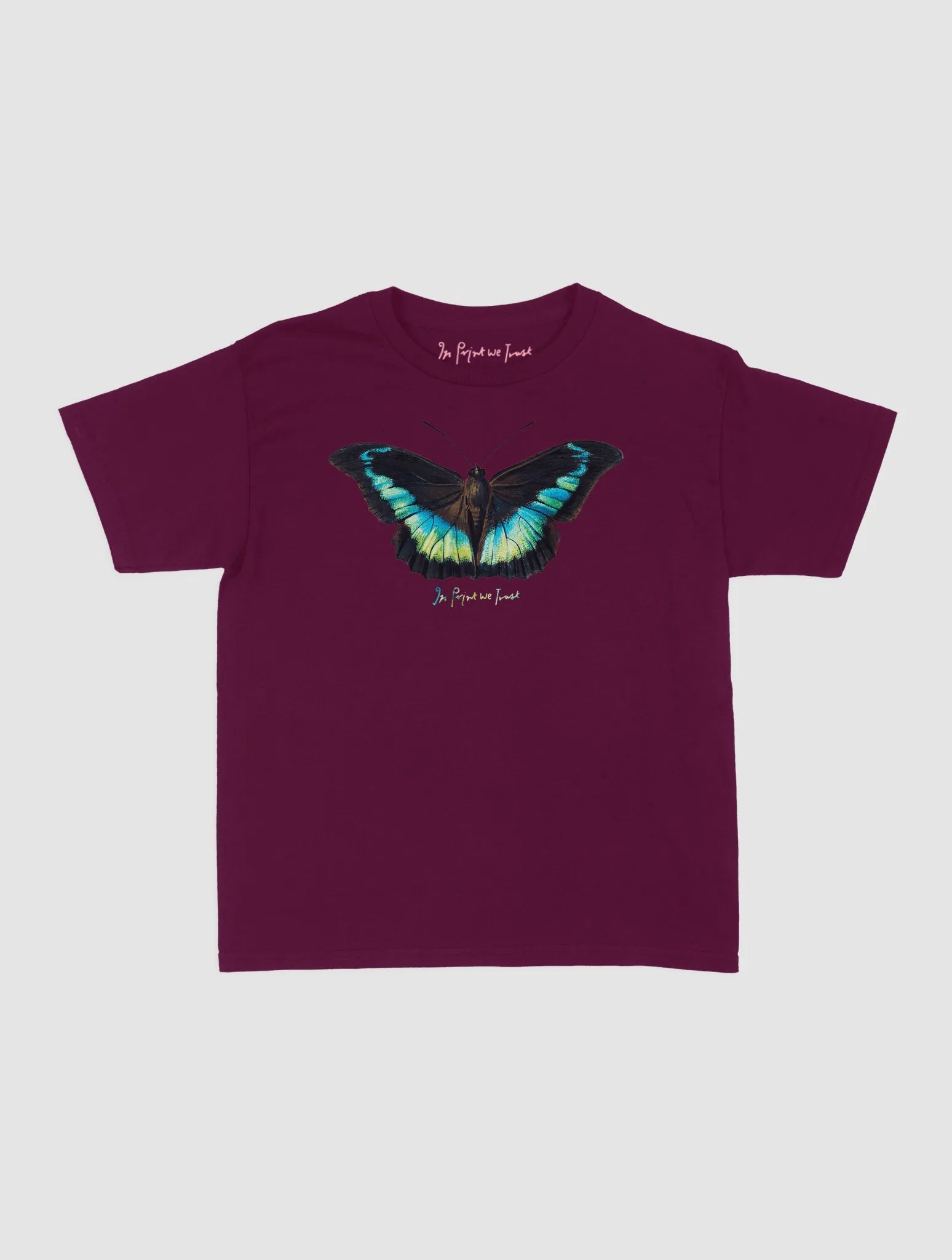 butterfly baby tee - In Print We Trust