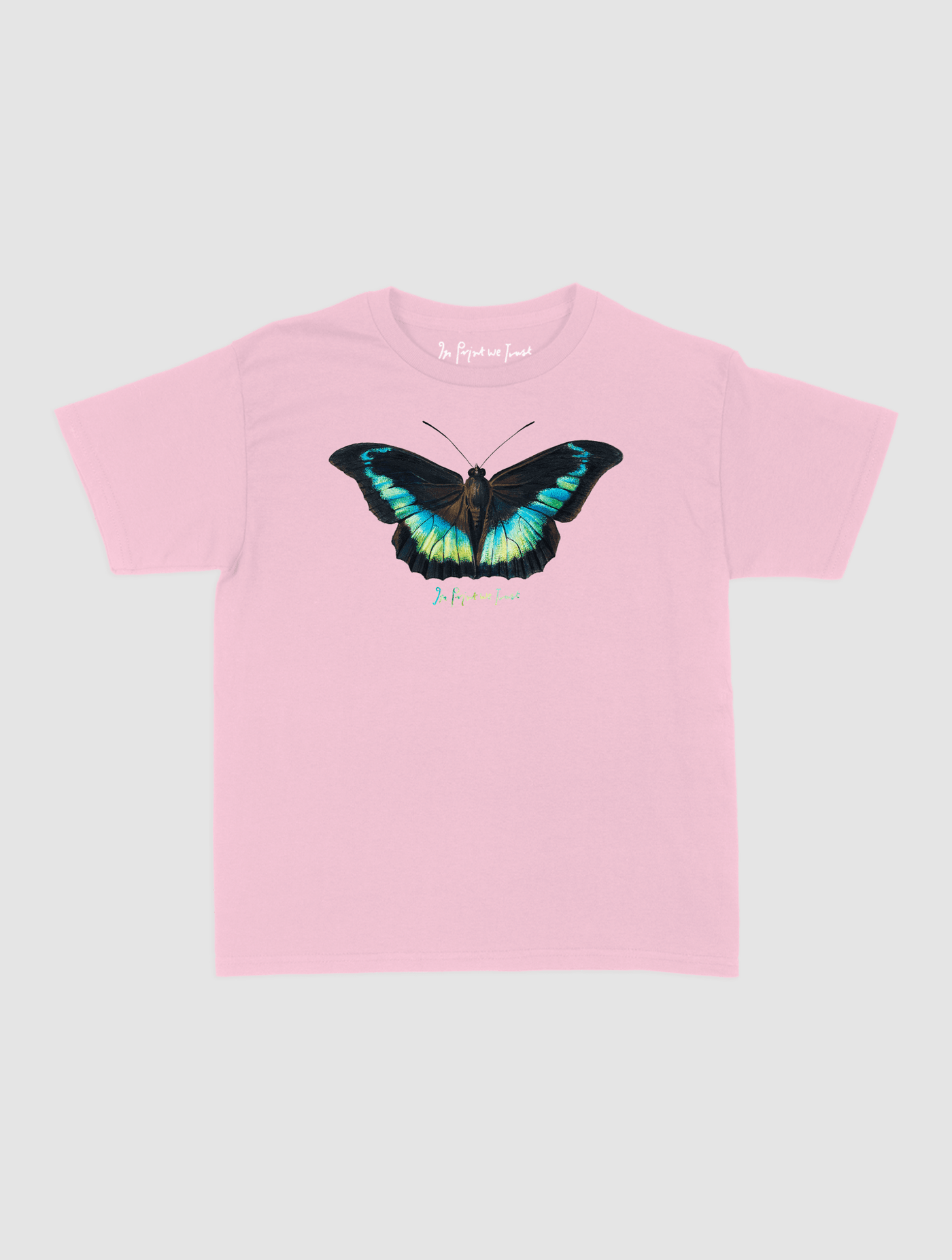 butterfly baby tee - In Print We Trust