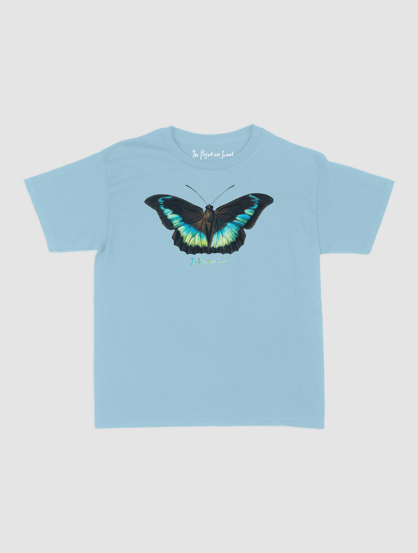 butterfly baby tee - In Print We Trust