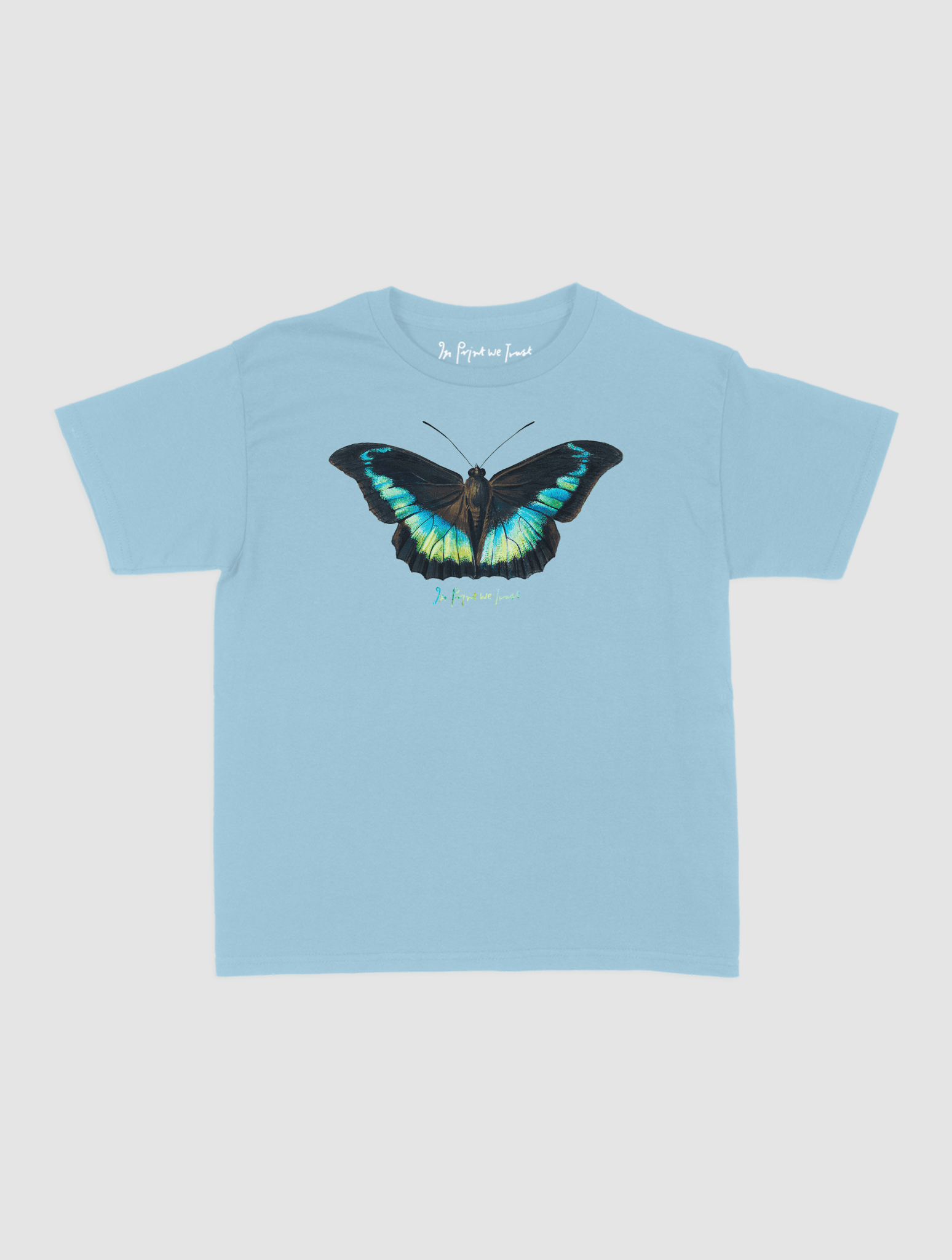 butterfly baby tee - In Print We Trust