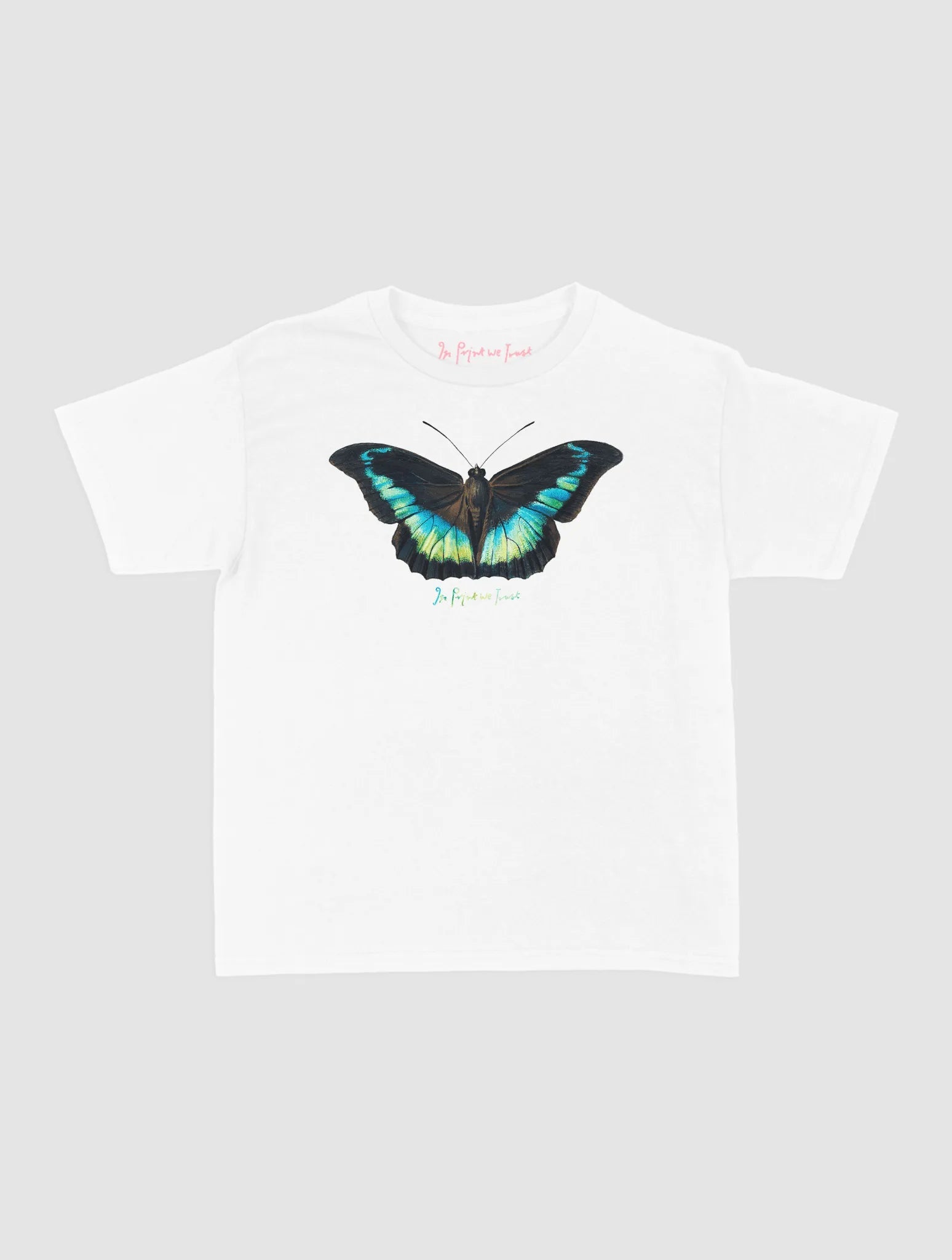 butterfly baby tee - In Print We Trust