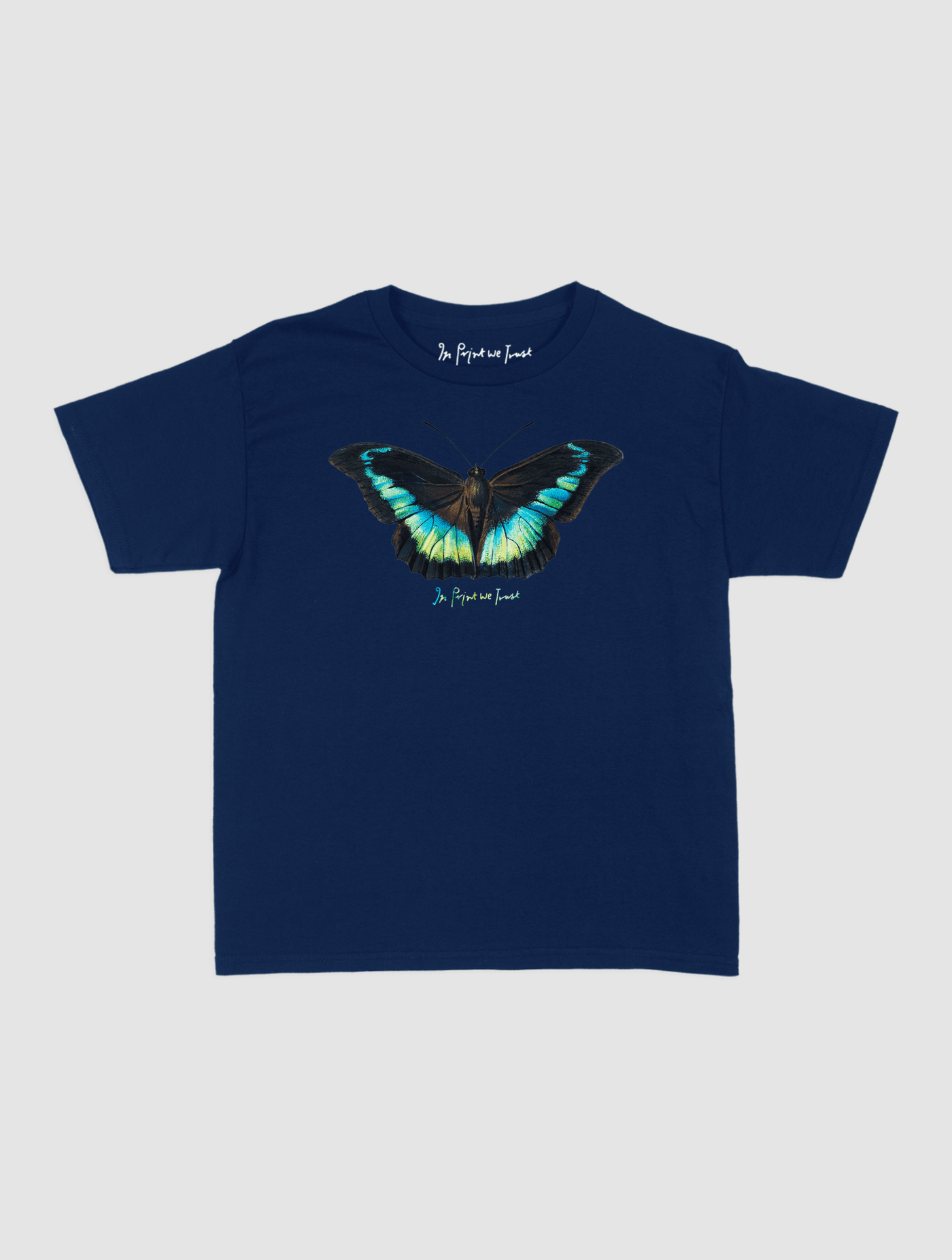 butterfly baby tee - In Print We Trust