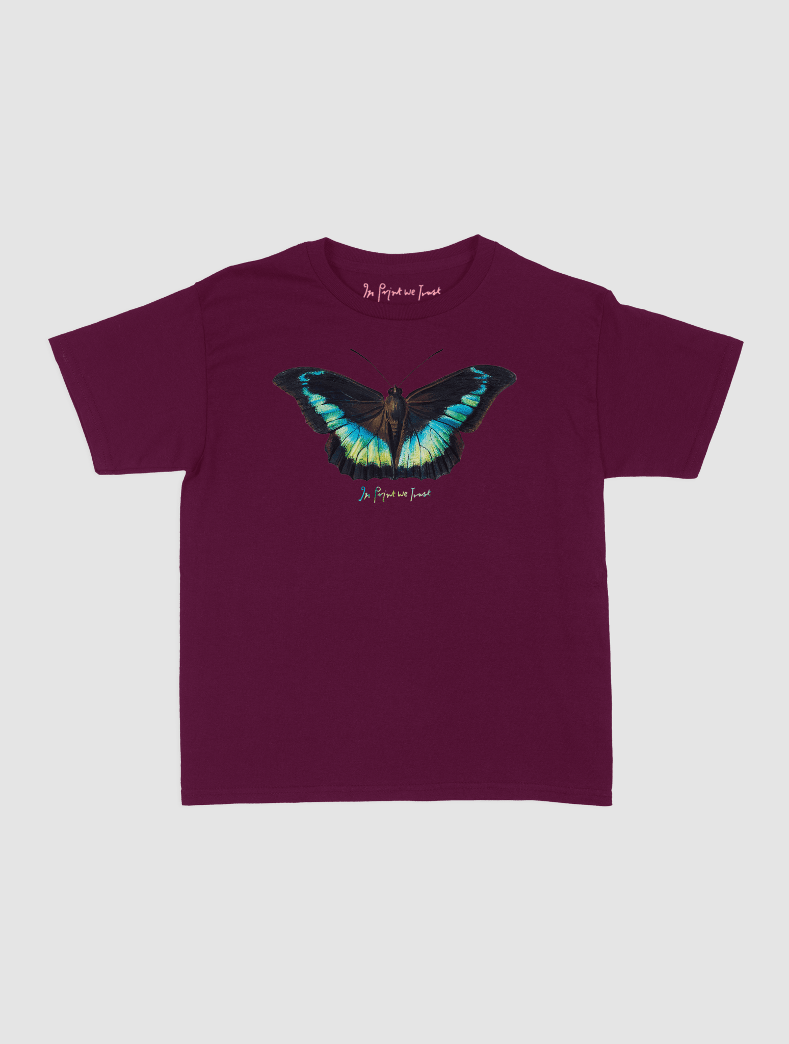 butterfly baby tee - In Print We Trust