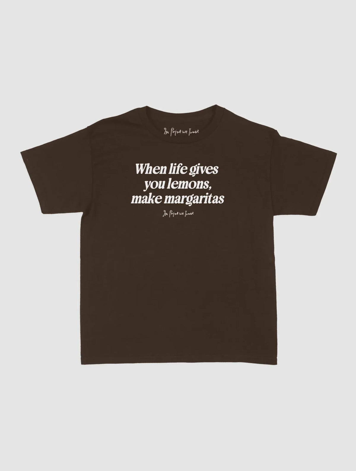 margaritas baby tee - In Print We Trust