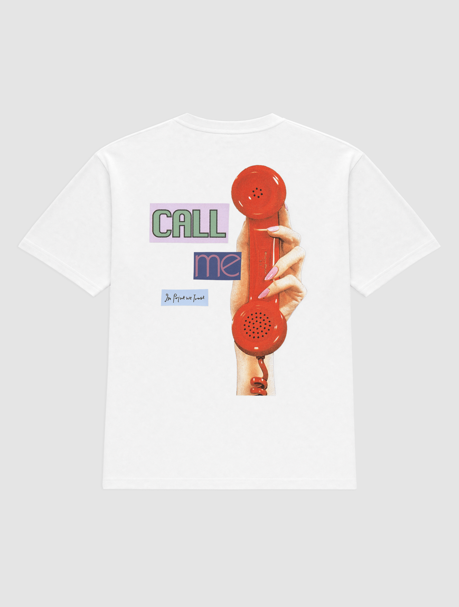 call me heavyweight tee - In Print We Trust