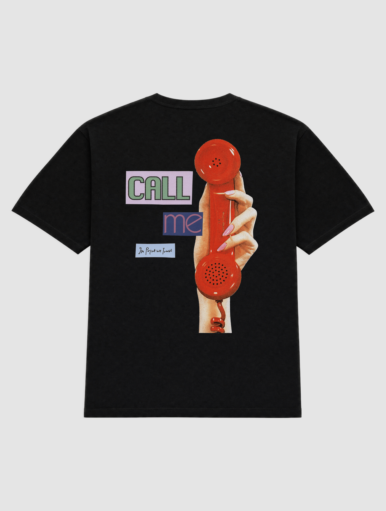 call me heavyweight tee - In Print We Trust