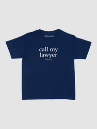 call my lawyer baby tee - In Print We Trust