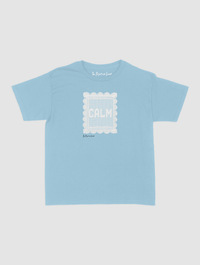 calm crochet baby tee - In Print We Trust