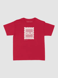 calm crochet baby tee - In Print We Trust