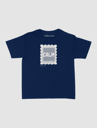 calm crochet baby tee - In Print We Trust