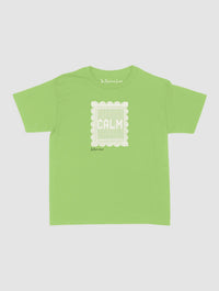 calm crochet baby tee - In Print We Trust