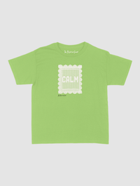 calm crochet baby tee - In Print We Trust