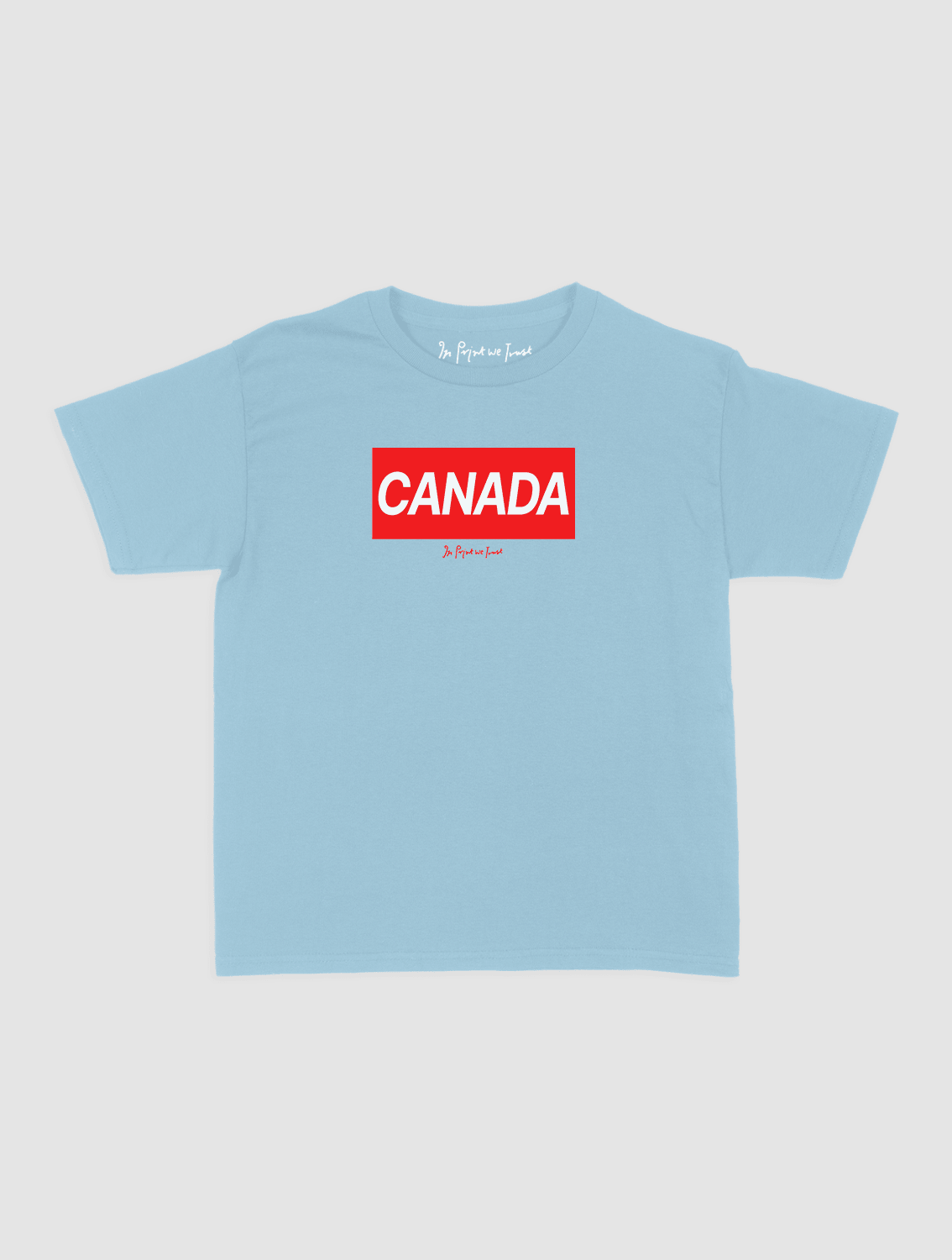 canada baby tee - In Print We Trust