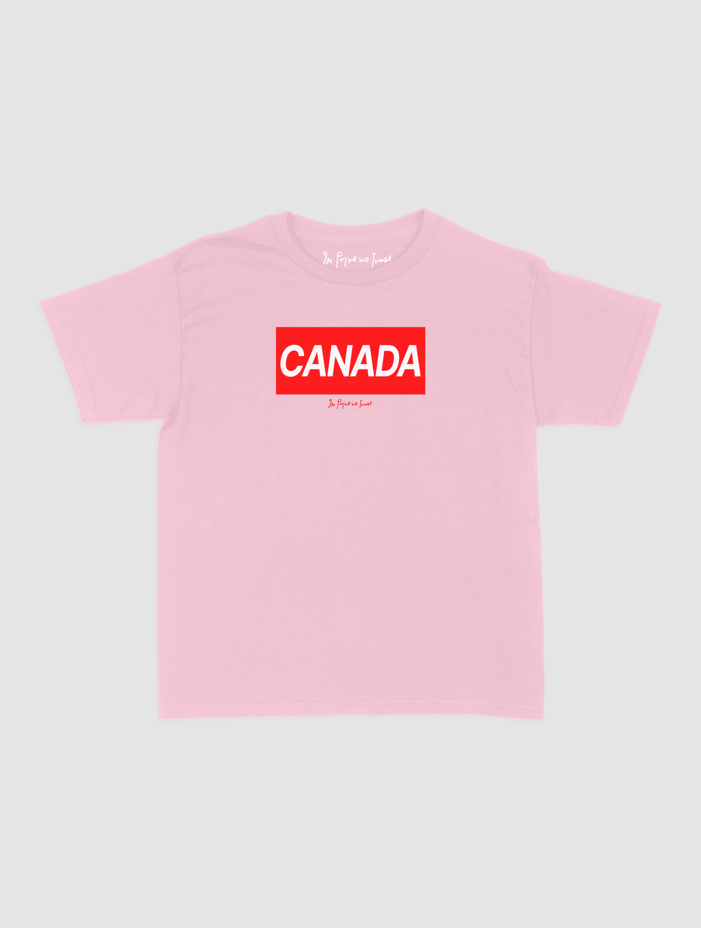 canada baby tee - In Print We Trust