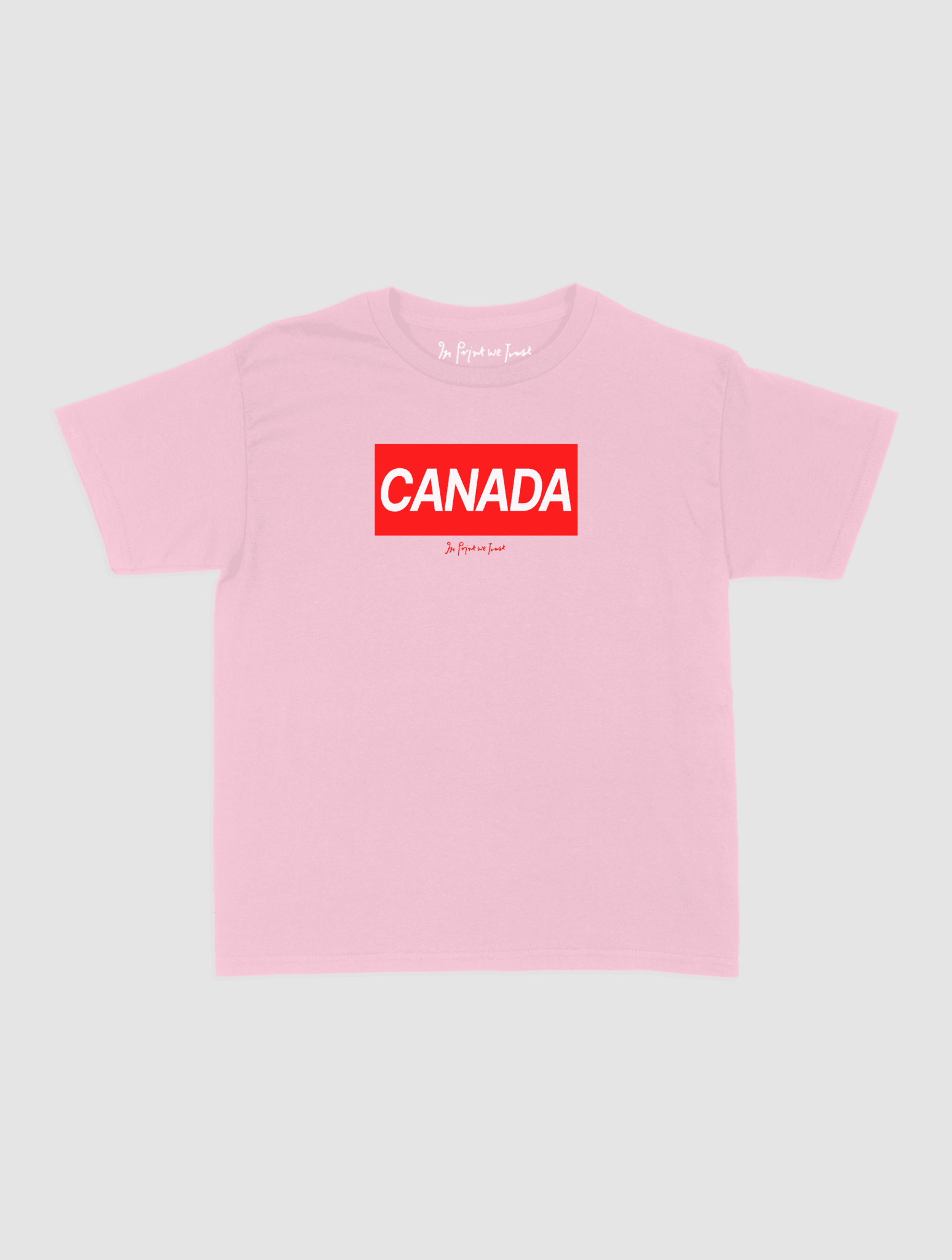 canada baby tee - In Print We Trust