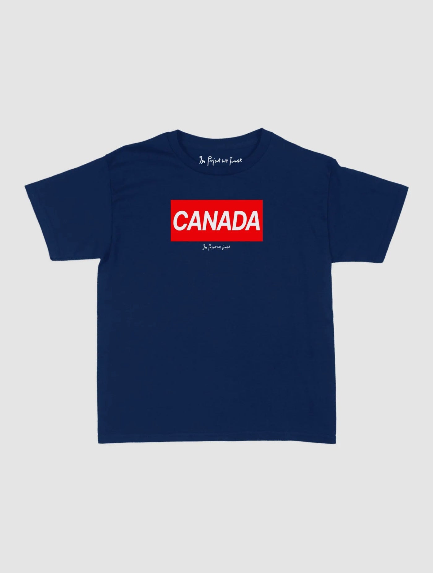 canada baby tee - In Print We Trust