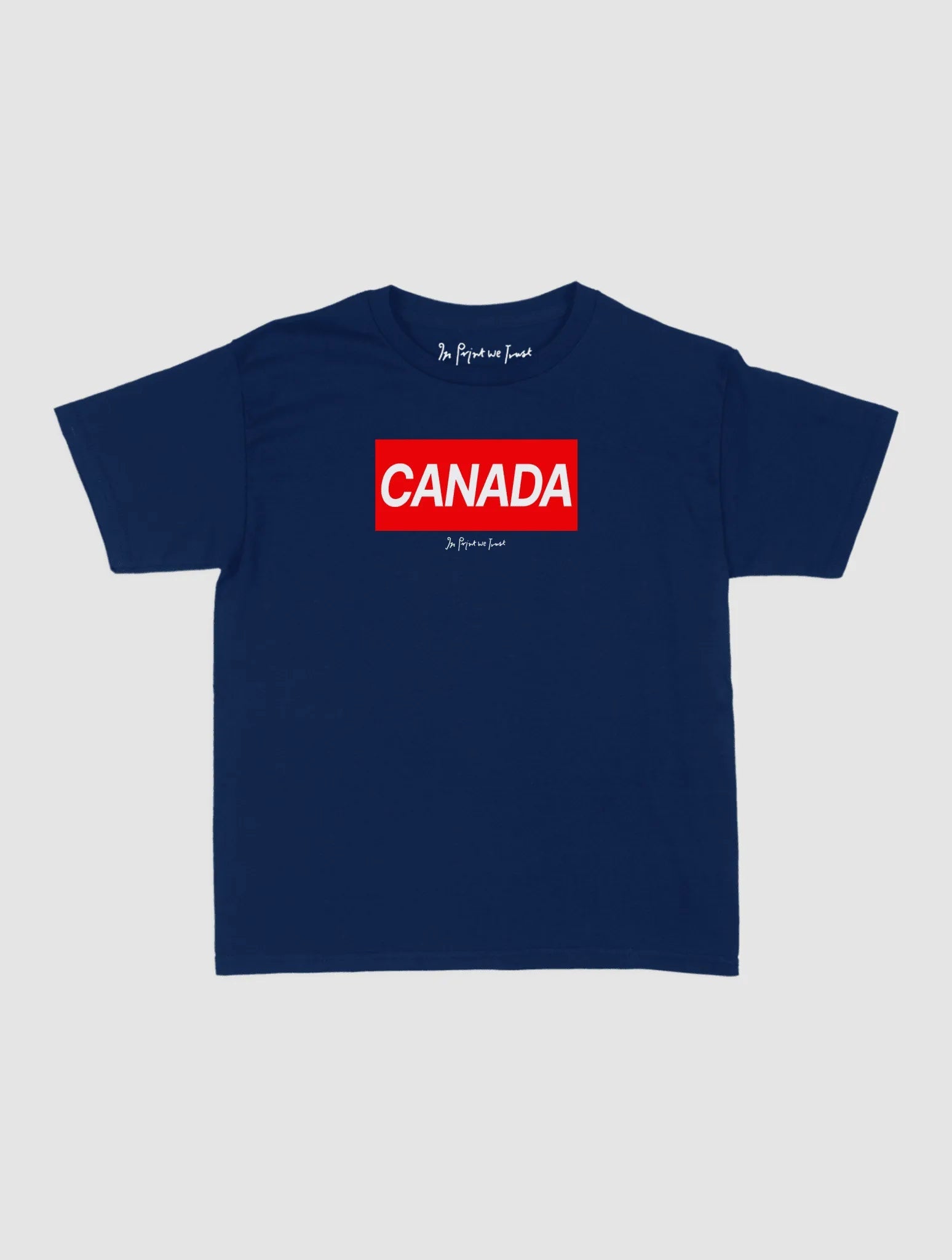canada baby tee - In Print We Trust