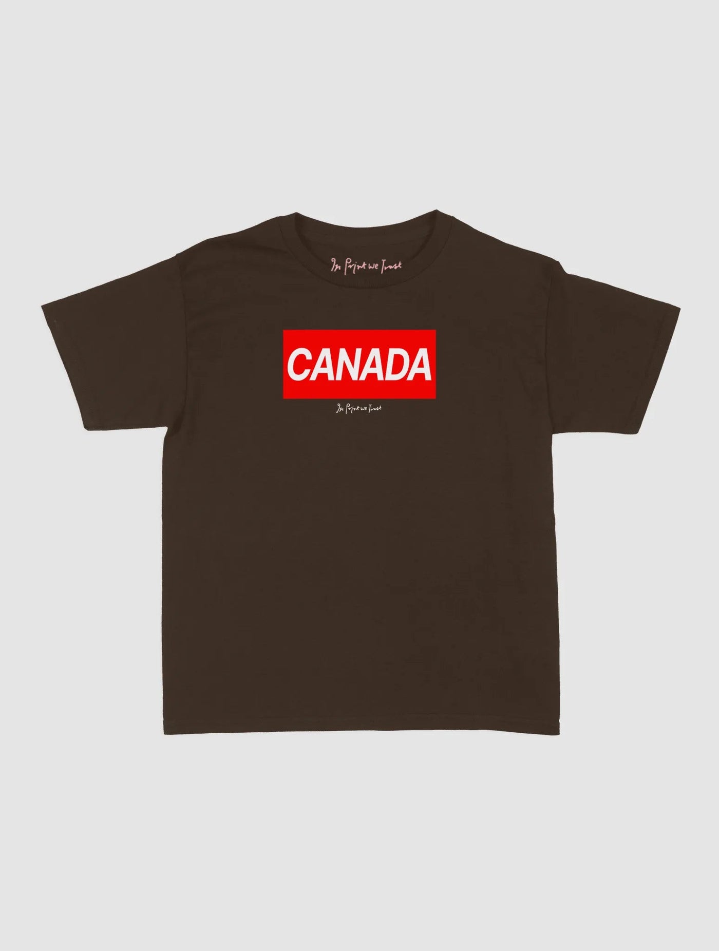 canada baby tee - In Print We Trust