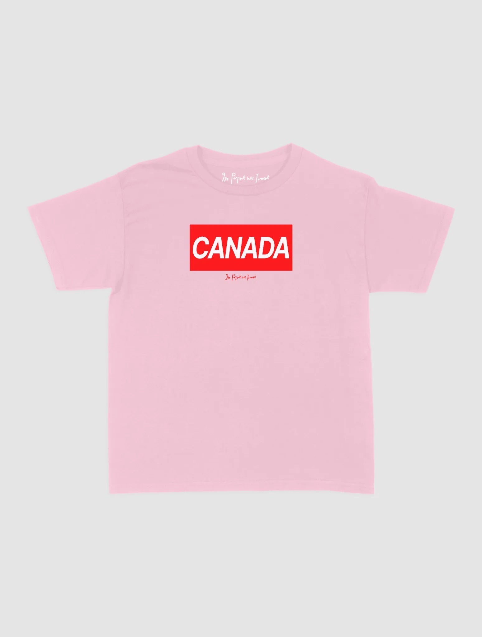 canada baby tee - In Print We Trust