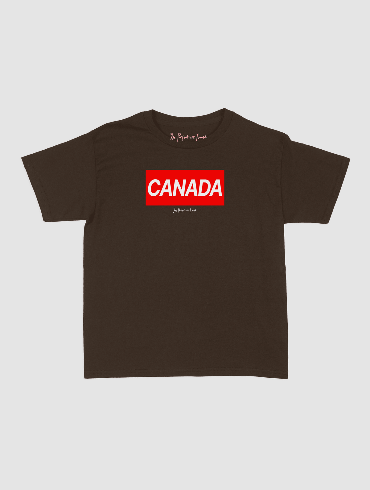 canada baby tee - In Print We Trust